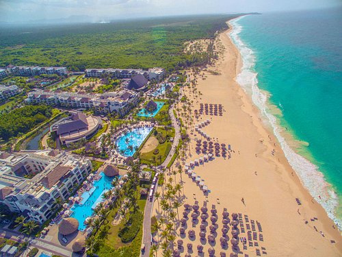 Hard Rock Hotel & Casino Punta Cana mega-resort with expansive pools, casino entertainment, and rock-star amenities in the Dominican Republic.