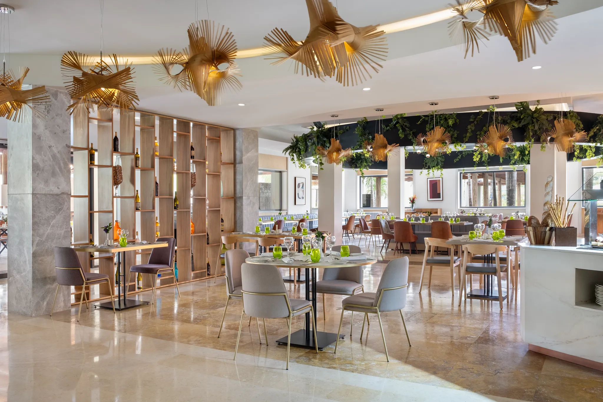 Portofino Italian restaurant at Dreams Royal Beach Punta Cana featuring elegant dining, classic Italian dishes, and a refined atmosphere.